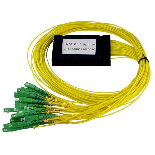 PLC-A-132_1x32 fiber optic PLC splitter_ABS box type