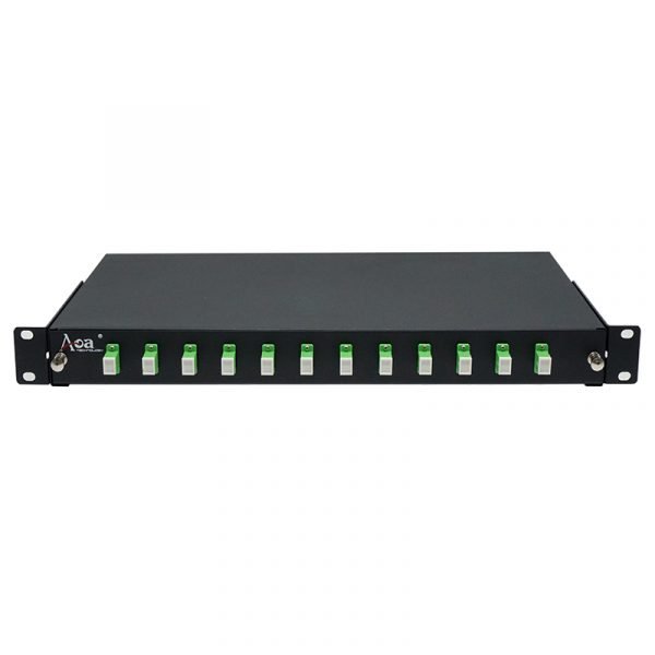 RMS-1U12_caja terminal de fibra optica_12 salidas