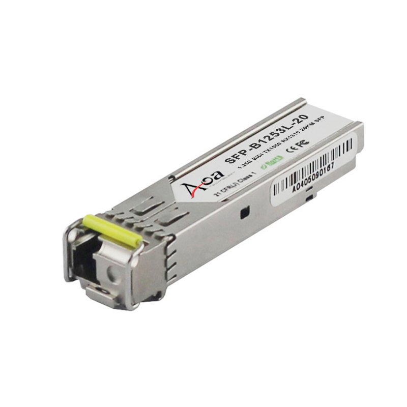 SFP-B1253L-20 1.25Gbps SFP Transceiver,SM Bidi,20KM-AOA Tech