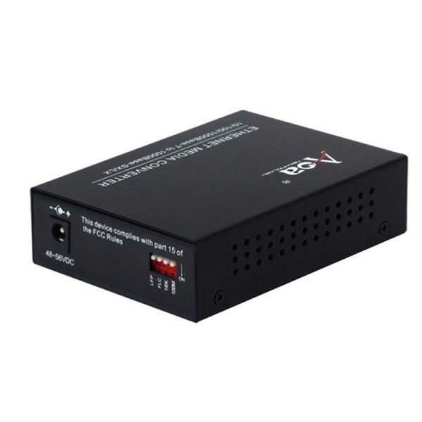 AOM-2100D 100/1000M Media Converter, DIP Switch -AOA Tech